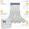 Kleen Handler 16 Oz Cut-End Cotton Wet Mop Head Refill, 1.25-Inch Universal Headband, Natural Cotton Mop Refills KHES-CEM-CO-N-16-1 - alternate 4
